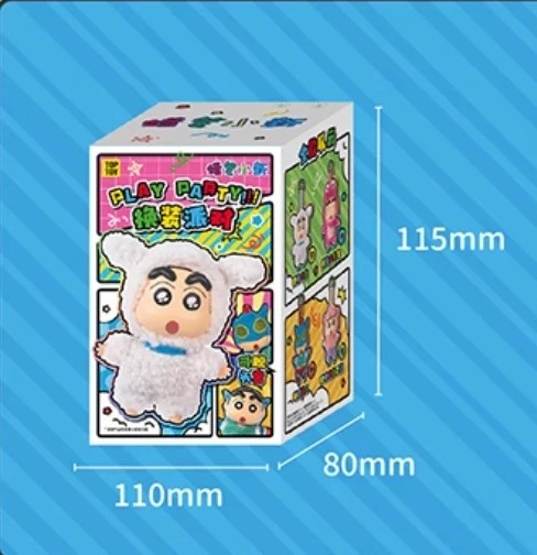 TOPTOY Crayon Shin-chan Play Party Series Plush Pendant Toy Series Plush Pendant