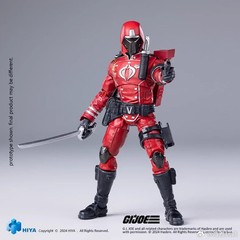 HIYA 1/18 G.I.JOE Cobra Crimson Guard Action Figure In Stock