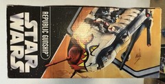 Star Wars Saga Collection Clone Wars Republic Gunship Tiger Shark Hasbro 2006