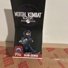 Q-Fig Mortal Kombat Klassic Sub-Zero Figurine Collectible Multicolor Video Games
