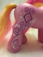 My Little Pony – Amazing Grace and Star Swirl – MLP G3 Hasbro – Pink and White