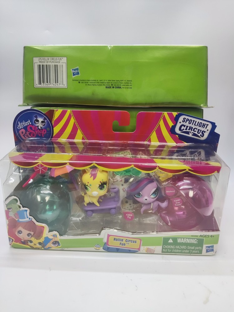 LPS Littlest Pet Shop Rollin Circus Fun