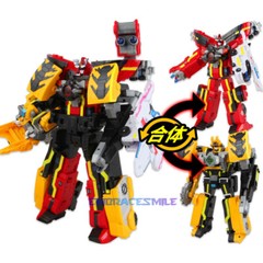 Gaint Savers Rescue Engine Deluxe Transformation Robot Action Figure Toy Set
