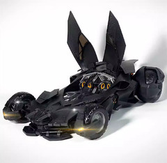 US SHIP – Yuanye Culture XIWANSHE Justice League Batmobile 1/12 Model Kit