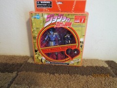 JOJO’S BIZARRE ADVENTURE #1 STATIC AND DYNAMIC ACTION FIGURE SERIES boxed