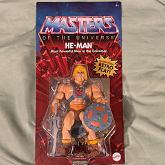 Mattel Masters of the Universe He-Man Action Figure w/ Sword & Shield 2024 6+