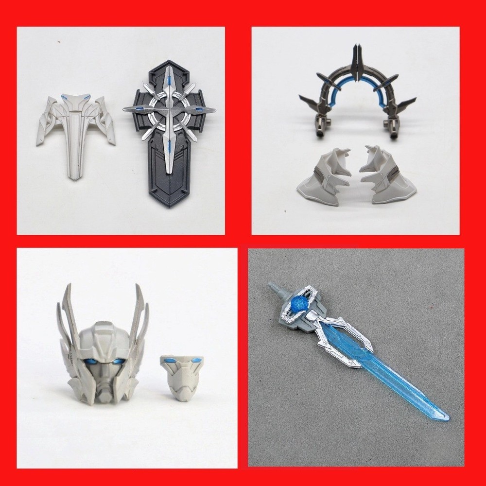 Shoulder Skirt Back Armor Shield Sword Upgrade Kit For AOTP Prima Prime-ACHAI