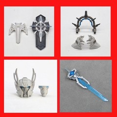 Shoulder Skirt Back Armor Shield Sword Upgrade Kit For AOTP Prima Prime-ACHAI