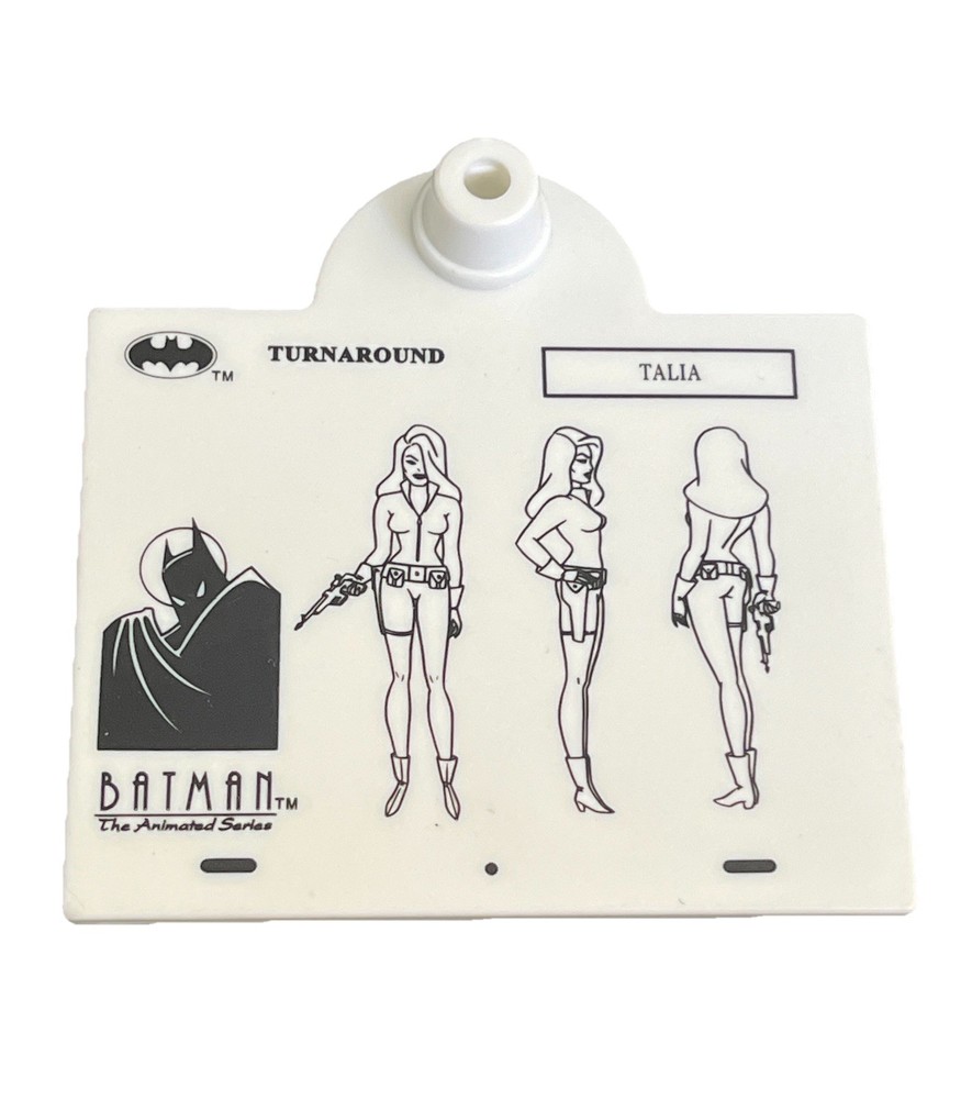 Batman Animated Series Talia Al Ghul Figure Stand Dc Collectibles Base Only Rare