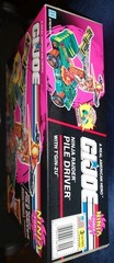 NEW FACTORY SEALED BOX G IJOE NINJA RAIDER PILE DRIVER WITH T’Gin-zu MISB L@@K