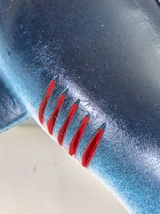 Blue Shark Ocean Animal Toy PVC Action Figure Doll Kids Toys Party Gifts
