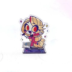 8CM Hazbin Hotel Alastor Husk Acrylic Stand Figure Desktop Display Anime Toy