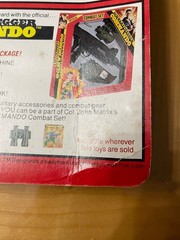 Schwarzenegger Commando Action Figure by Diamond Toymakers 1985 Vintage Sealed