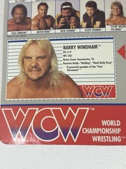WCW Galoob MOC Barry Windham NM++ Titan Vintage WWF WWE LJN Hasbro