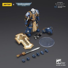 BEERISE JOYTOY 1/18 Action Figures – Warhammer 40,000 Ultramarines Levantus with