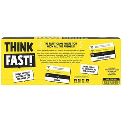 Think Fast! – Funny Trivia Card Game for Family, Adults, and Children (3+ Playe