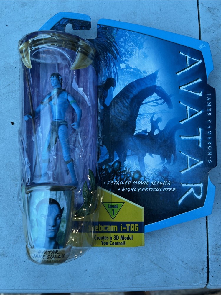 Avatar Jake Sully Figure: 2009 Mattel James Cameron Movie…. See DESC