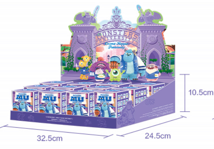 💡Pop Mart x Disney Pixar Monsters University Full Set of 12