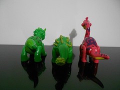 T-Rex Cafe Dinosaur Rocksy Apatosaurus Trixie Triceratops Sebastian Ankylosaus