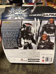 DC Comics Total Heroes Ultra Exclusive Black Manta Villain Figure 2014 Aquaman