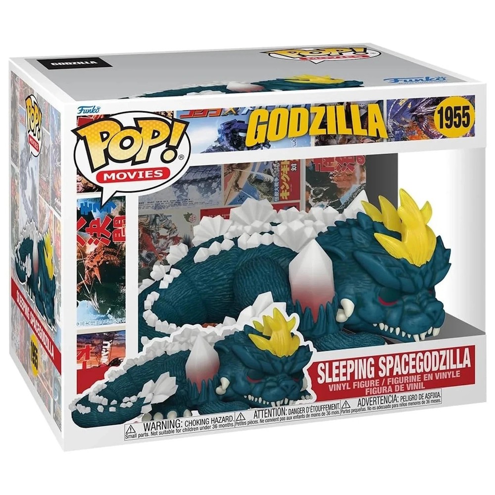 POP MOVIES GODZILLA SLEPPING SPACEGODZILLA 6″ POP VINYL FIGURE FUNKO 1955