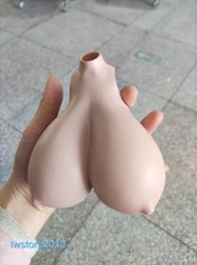 1:6 Suntan Super Large Breast Bust Cover Model For 12” Female TBL Figure Body