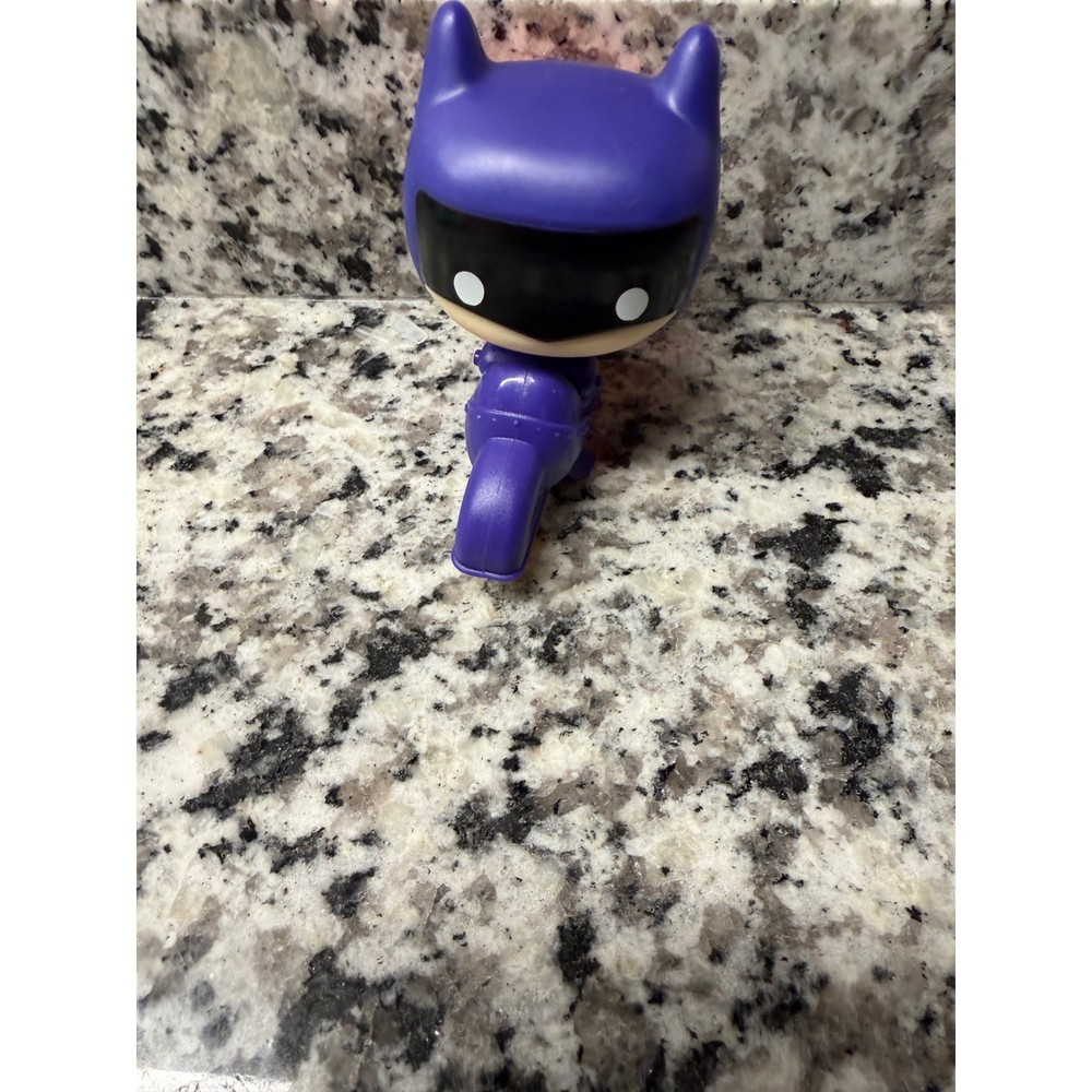 DC Comics Batgirl on Batcycle Figure Purple Motorcycle Superhero Toy Collectible