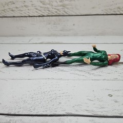 Kenner DC Batman Movie Figure Lot Poison Ivy Robin Batgirl 5″ 4 Vintage Figures