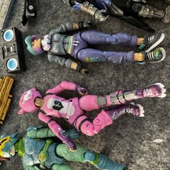 Fortnight Action Figures Weapons Building Set Toy Lot Toy Bundle