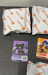 TRANSFORMERS BLOKEES DEFENDER VOLUME 7 LOT OF 4 UNBUILT FIGURES AS SHOWN
