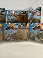 Lot of 6 Jakks Road Champs BXS BMX Bikes GT Schwinn Haro Series 4-7 NIP