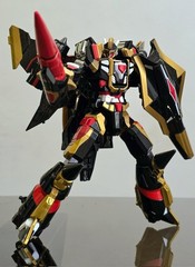 Metal Cardbot W Knight Gryphon Transforming Robot Figure SAMG Korea Toy Mecha KO