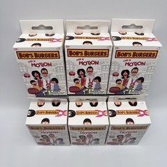 Bob’s Burgers Chibi In Motion Figures Series 3 Complete Set Of 6 Bullsittoy New