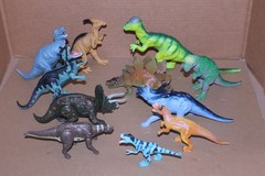 USED / Mixed Dinosaur Toy Figures Lot UNBRANDED