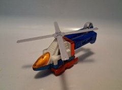 Vintage Tonka Gobots KO Cop-tur Red Arms Version Transformers Machine Robo RARE