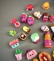 Shopkins Lot 100 Mixed Selections Few Duplicates Refrigerator Moose