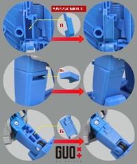 Heel, Filler Upgrade Kit For SS86 Thundercracker Accessories – GO Better 3D DIY