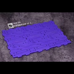 Galaxy DP-01 Orange Purple Gray Scene Builder Display Background Wall Play Set