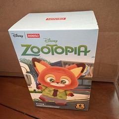 MINISO Zootopia Series Blindbox Confirmed Color, Plush Pendant & Keychain JUDY