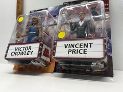 NECA Toony Terrors Lot Victor Crowley Hatchet & Vincent Price Figures