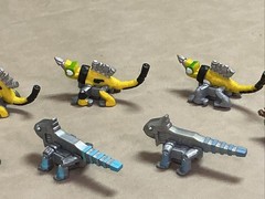 lot of 2015 Mattel Dreamworks DINOTRUX Diecast Dinosaur Robots, Trucks & Triples