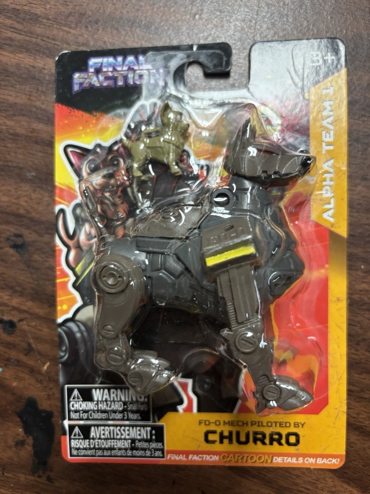 Final Faction Churro F-DO Action Figure Alpha Team New Sealed