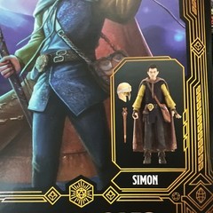 Dungeons & Dragons 6″ Action Figure Golden Archive Lot of 3 – Holga Simon Forge