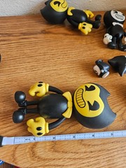 Bendy & the Ink Machine PVC Figure Lot PhatMojo Meatly Games Alice Angel Bendy