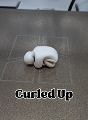 3D Printed Meccha Chameleon Figurines – Collectable Hider Pose Figures
