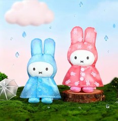 VIPO MIFFY Raincoat Series Plush Pendant Blind Box US SELLER