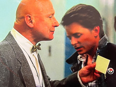 BACK TO THE FUTURE SLACKER PRINCIPAL JAMES TOLKAN MC FLY dolls relisted ,,,,,,,