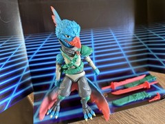 Boss Fight Studio Saurozoic Warrior Pava Pergia Futuristic, Armored Dinosaur Her