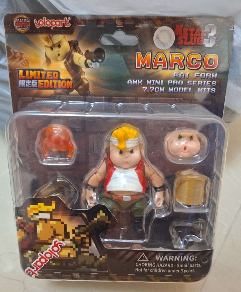 Yolopark AMK MINI PRO Metal Slug 3 Marco Fat Ver Limited Action Figure