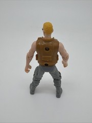 Soldier Figurine Kid Connection Blonde Hair 4In Toy Military Combat.#60